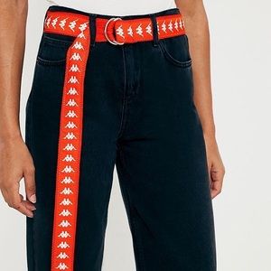 blood orange / red adjustable kappa belt